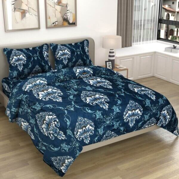 winter bedsheet for double bed